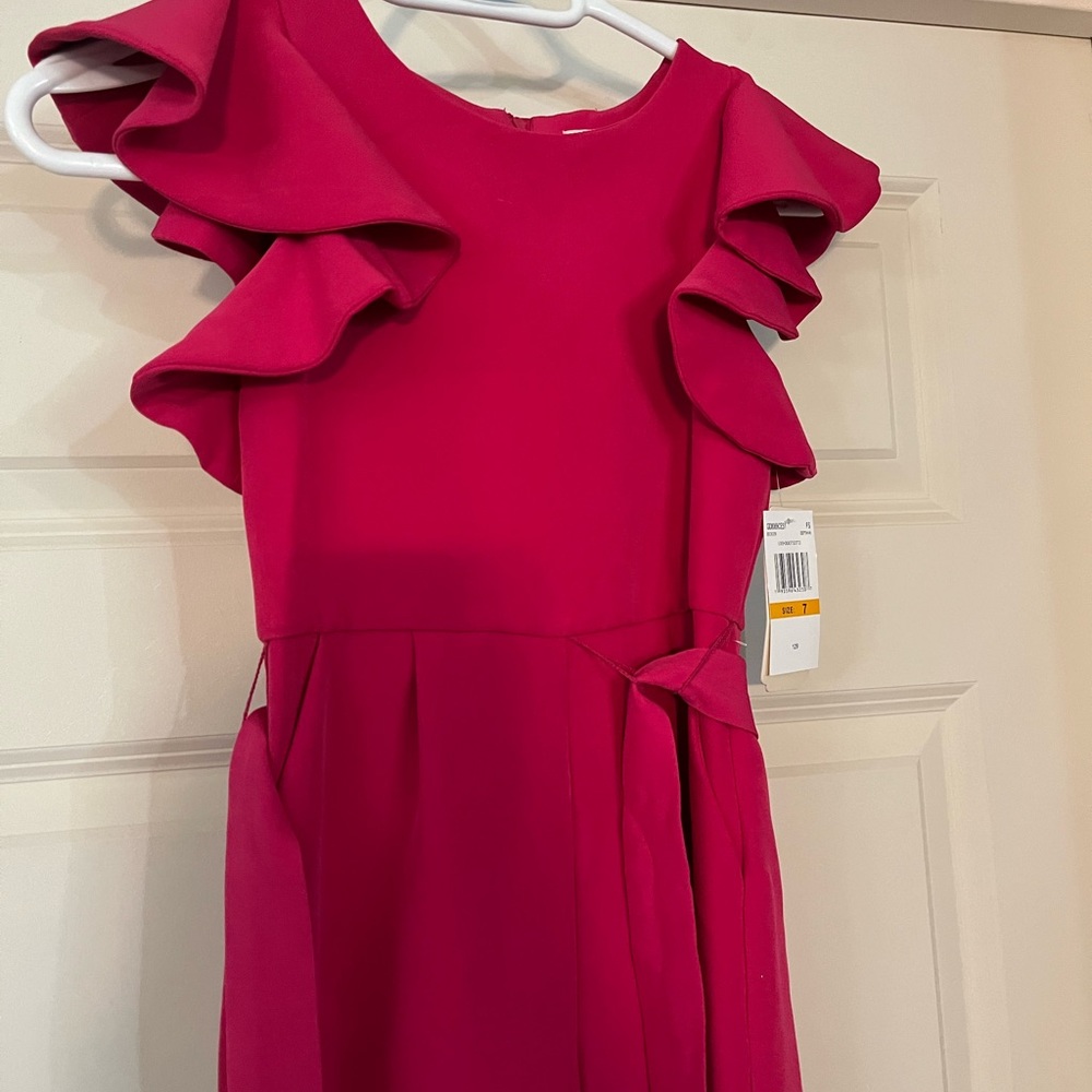 GB girls size 7 hot pink jumpsuit. NWT